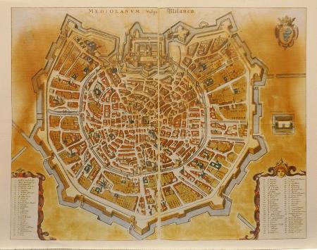 Art work by  Anonimo MEDIOLANUM vulgo MILANEN - print paper 