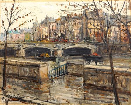 Art work by  Cartier Parigi  - oil canvas 
