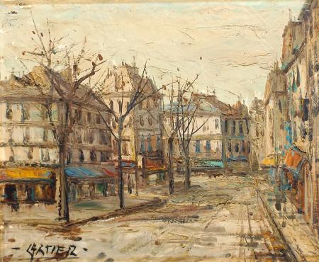 Art work by  Cartier Parigi - oil canvas 