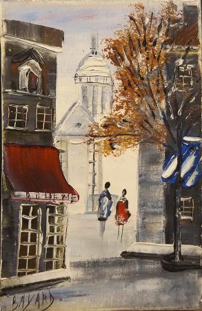Art work by  Bayard Parigi  - oil canvas 