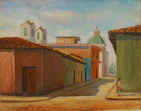 Art work by  Caldarulo Estado Miranda Venezuela  - oil canvas 