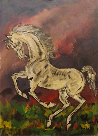 Art work by Teo Russo Cavallo - oil canvas 