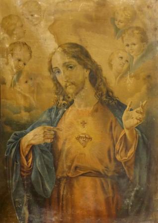 Quadro di  Anonimo Cristo  - stampa tela 