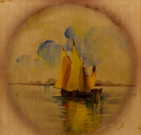 Art work by  Anonimo VELE - mixed canvas cardboard  