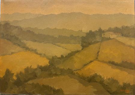 Art work by Alviero Tatini Mugello  - oil canvas 