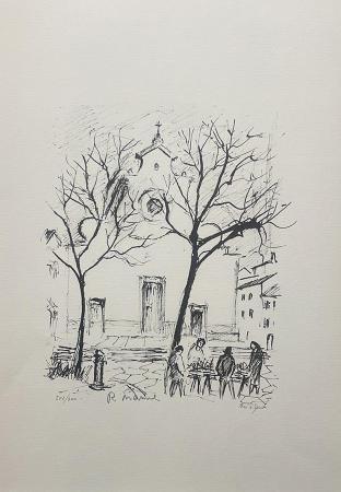 Quadro di Rodolfo Marma Santo Spirito  - litografia carta 