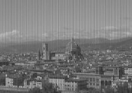 Quadro di Andrea Tirinnanzi Omaggio a Firenze  - fotografia carta 
