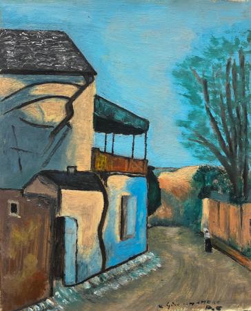 Art work by  Anonimo Paesaggio  - acrylic paper 