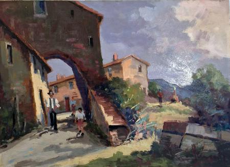 Quadro di Willy Clemente Gabro (Livorno) - olio faesite 