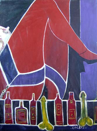 Art work by Livio Cogoli Desideri - oil canvas 