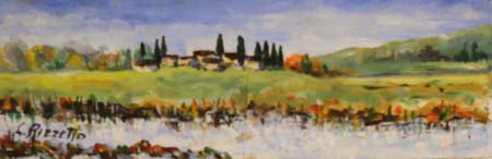 Quadro di Loredana Rizzetto Paesaggio - Pittori contemporanei galleria Firenze Art