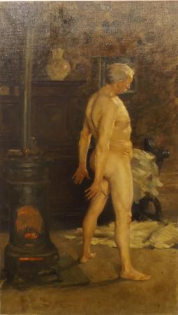 Quadro di Giovanni Paolo Bedini Senilità - olio tela 