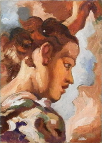 Quadro di Luigi Pignataro Angelo - Pittori contemporanei galleria Firenze Art