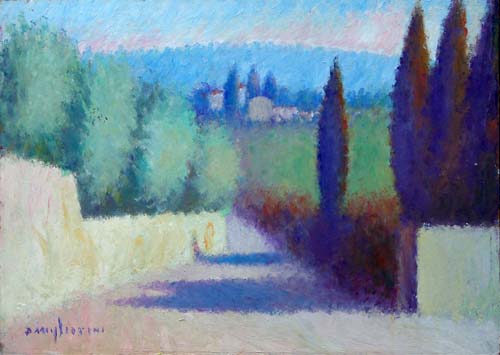 Quadro di Dino Migliorini Paesaggio - Pittori contemporanei galleria Firenze Art