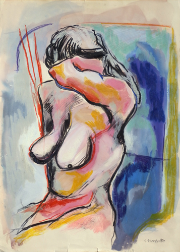 Quadro di Gigi Marzullo Nudo - Pittori contemporanei galleria Firenze Art