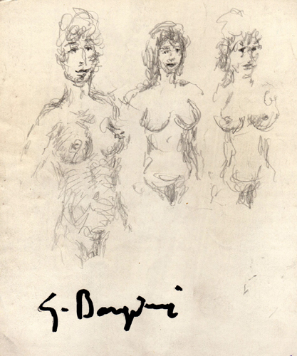 Quadro di Guido Borgianni Figure femminili - Pittori contemporanei galleria Firenze Art