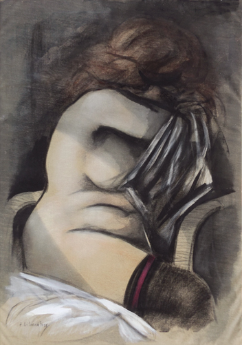 Quadro di Fausto Maria Liberatore Nudo  - Pittori contemporanei galleria Firenze Art