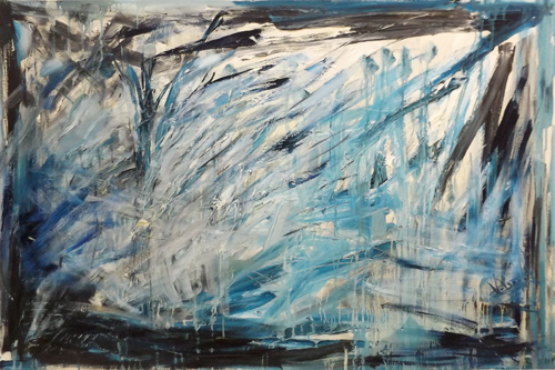 Quadro di Vanessa Katrin Celeste - olio tela 