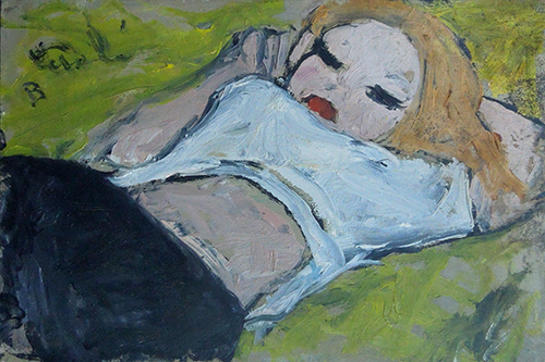 Artwork by Bruno Paoli, oil on plywood | Italian Painters FirenzeArt gallery italian painters