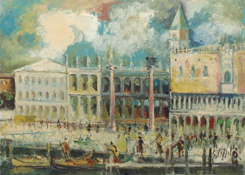 Quadro di Emanuele Cappello Venezia - Pittori contemporanei galleria Firenze Art