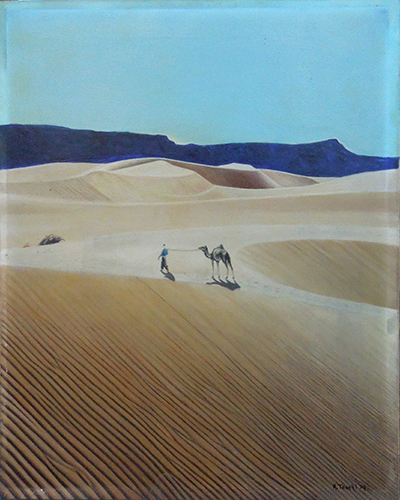 Quadro di A. Tacchi Deserto - olio tela 