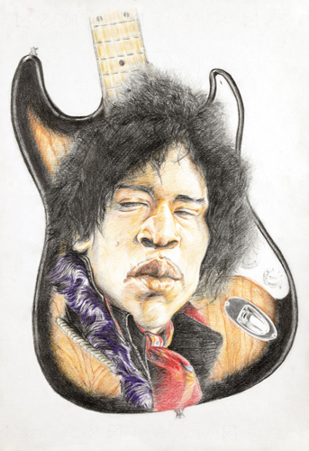 A-criticArt  - Jimi Hendrix