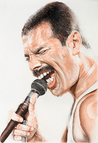 A-criticArt  - Freddie Mercury
