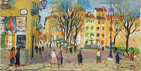 Rodolfo  Marma - Piazza Santo Spirito Firenze