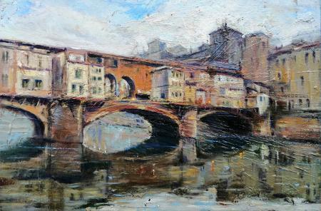 Mario Minarini - Ponte Vecchio, Firenze