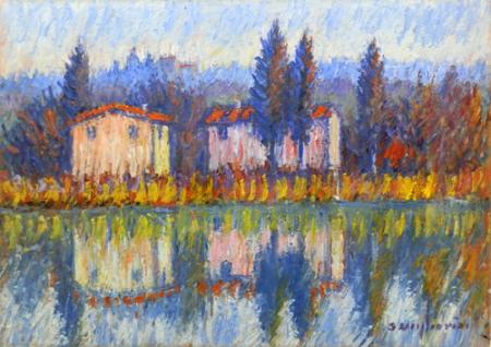 Dino Migliorini - Paesaggio riflesso 