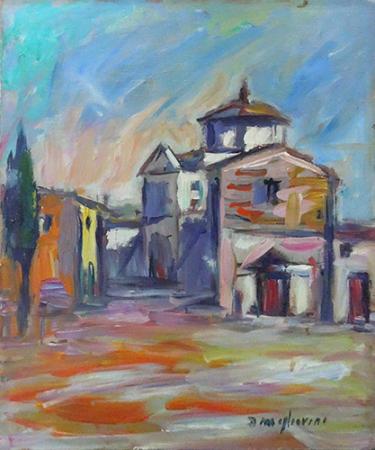 Dino Migliorini - Scorcio cittadino 