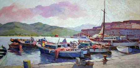 Claudio da Firenze Domenici - Barche da pesca